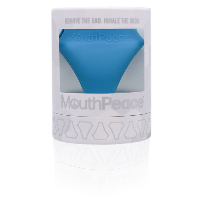 Mouthpeace smoke filter, blue