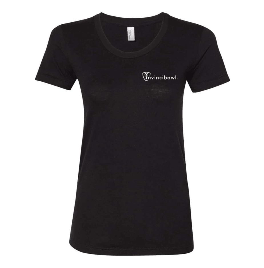Fitted Crew Neck T-Shirt - Invincibowl