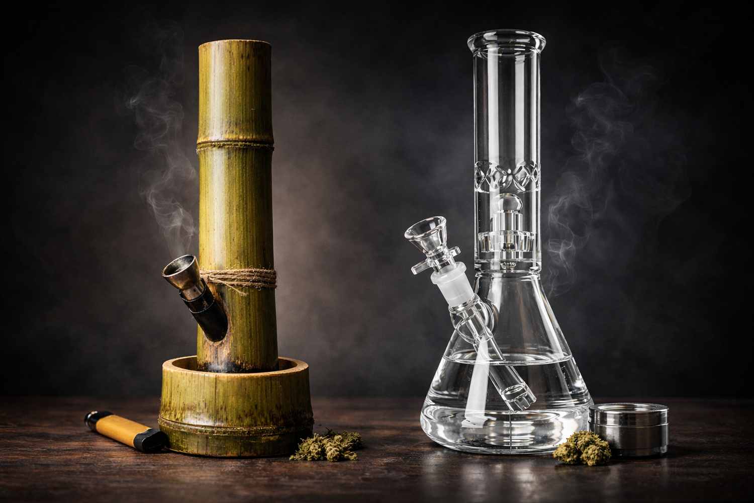 How Smoking Gear and Cannabis Glass Evolved Beyond the Traditional Bamboo Bong