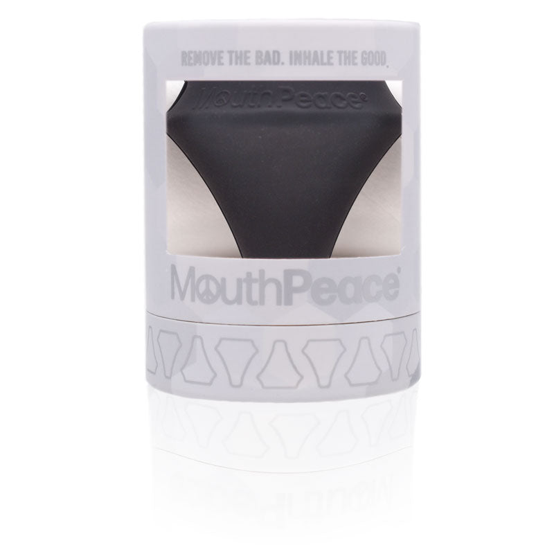 Mouthpeace smoke filter, black