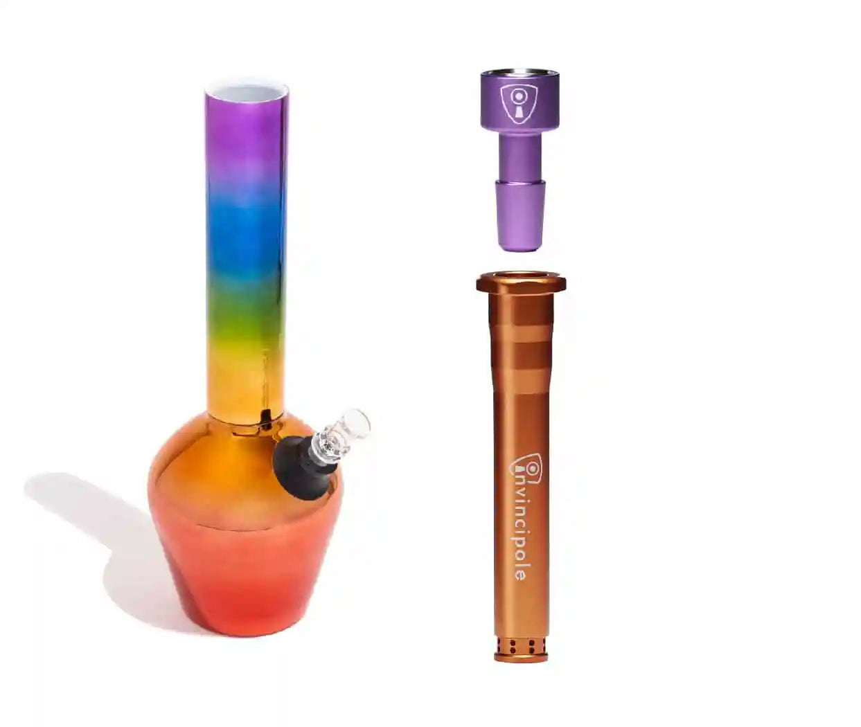 shatterproof bong, unbreakable downstem, filter bong bowl bundle