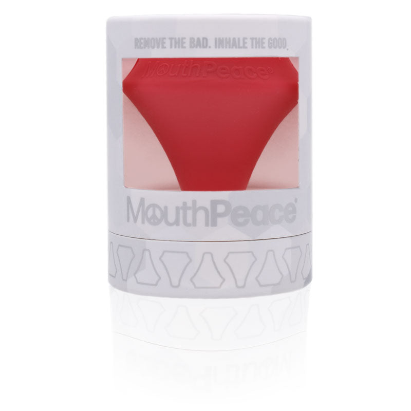 Mouthpeace bong filter, red
